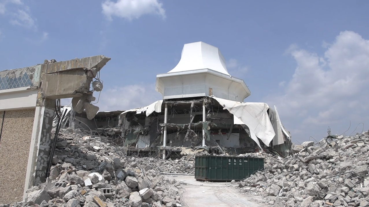Demolition nears completion at former Macy’s site ahead of Target construction